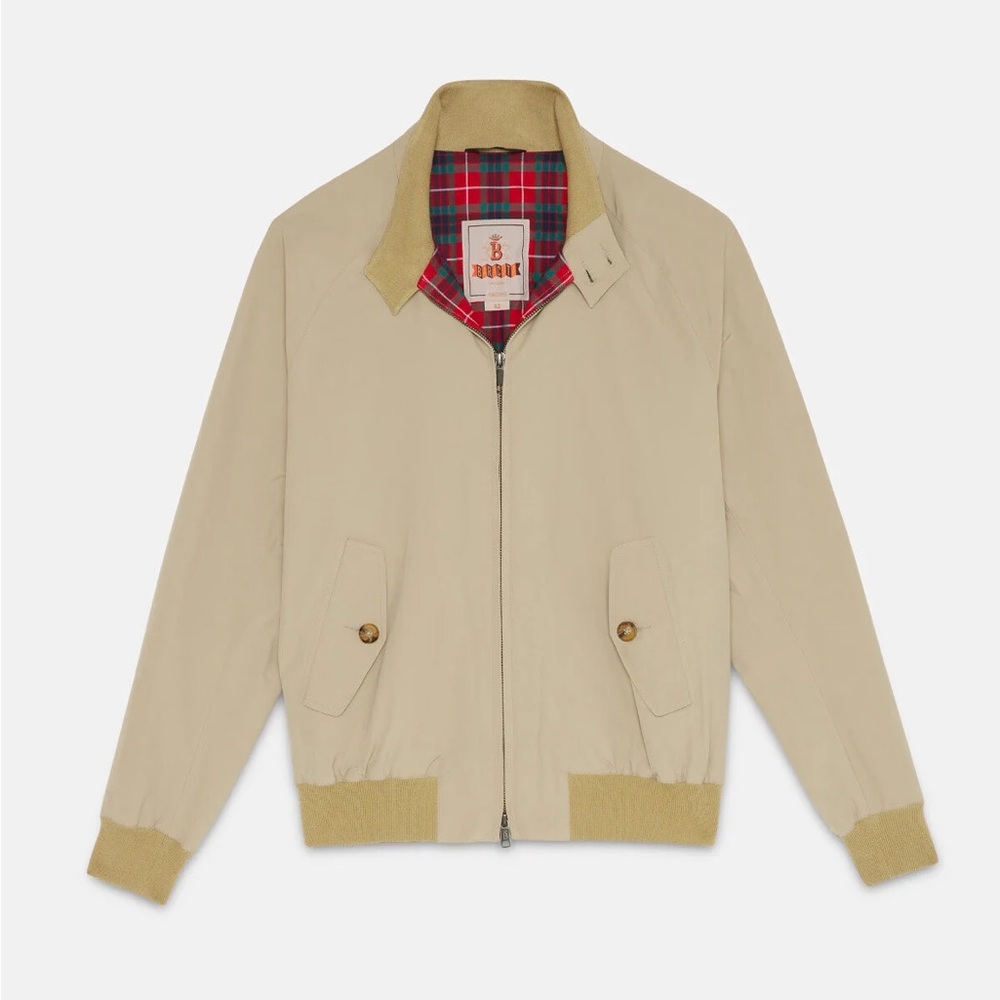 Baracuta G9 Harrington Jacket - Natural